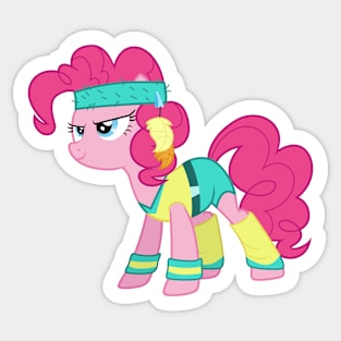 Pinkie Pie workout 1 Sticker